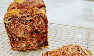 巧克力大理石吐司的做法 巧克力大理石吐司面包