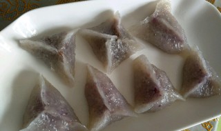 三角粉的做法（面粉三角的做法）