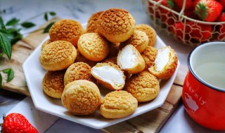 酥皮泡芙怎么烤才不焦（为什么泡芙的酥皮烤不化）