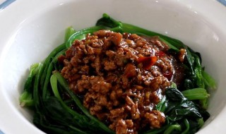 酱香菠菜的做法 酱香菠菜的做法视频