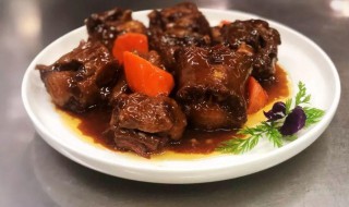 红烧牛尾的做法 红烧牛尾的做法大全