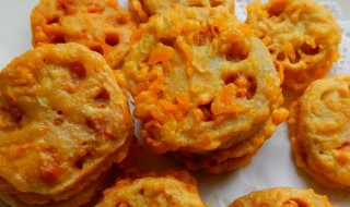 炸藕饼的家常做法（炸藕饼的家常做法简单）