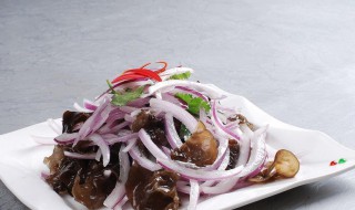 洋葱拌咸菜怎么做(洋葱拌咸菜的做法大全)