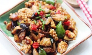 酸辣鱿鱼卷菜怎么做 酸辣鱿鱼卷的做法