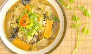 鸡汤大烩菜教程 鸡汤大烩菜教程图解