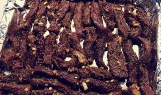 烤箱牛肉干的腌制方法 牛肉干烤箱制作方法和过程