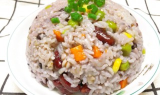 红豆五谷饭做法步骤 五谷米饭的做法