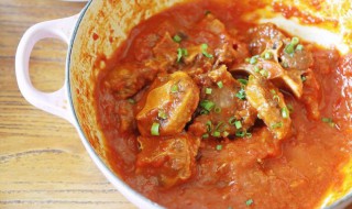 番茄牛尾的做法步骤 番茄炖牛尾的简单做法