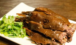 酱鹅头的做法 酱鹅头的做法大全