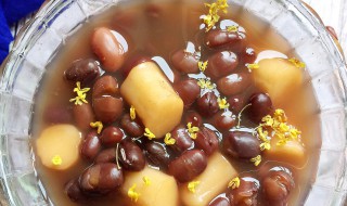 牛奶红豆年糕汤的做法窍门(牛奶红豆糕的做法大全)