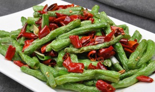 干焖豆角方法（干煸豆角方法）