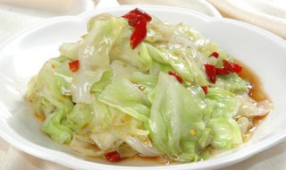 油泼圆白菜的做法窍门(油泼圆白菜的做法窍门图片)