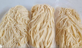鲜面条怎么保鲜（鲜面条怎么保鲜更长）