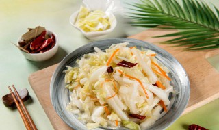 快手辣白菜的做法 辣白菜怎样做的