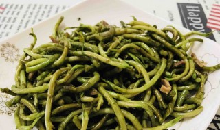 野蒿炒咸肉的做法 野蒿炒咸肉的做法窍门