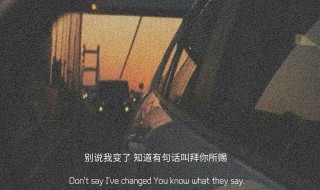 比情话还高级的文案(情话短且惊艳高级的文案)