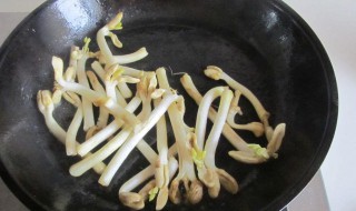 素炒花生芽步骤 清炒花生芽