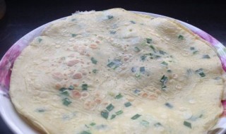 韭菜鸡蛋饼的做法 面粉韭菜鸡蛋饼的做法