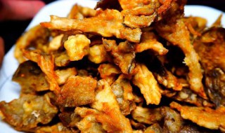 油炸蘑菇的做法 油炸蘑菇的做法视频