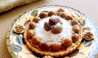 桂花芋泥栗子派(栗子桂花糕)