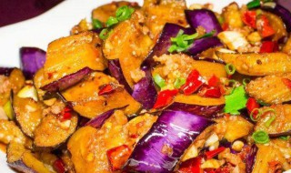 大蒜烧茄子的家常做法 大蒜烧茄子的家常做法大全