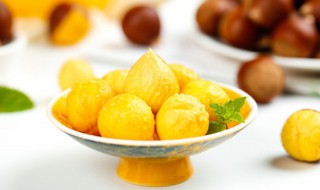 糖煮栗子的做法 糖煮栗子的做法大全