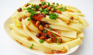 豌豆粉凉拌的方法(豌豆粉怎么凉拌)