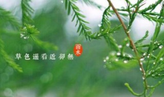 2021年雨水节气下雨有什么说法 2021年雨水节气下雨有什么说法吗