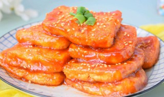 糖醋脆皮豆腐的制作方法 糖醋脆皮豆腐的制作方法窍门