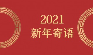 回首2021展望2021寄语（回首2020展望2021寄语）