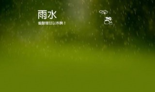 2021雨水节气如何养生（2021雨水节气具体时间）