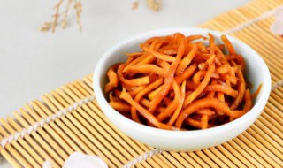 凉拌大头菜丝的做法（凉拌菜头丝的做法大全）