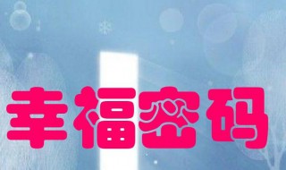 幸福密码剧情介绍（幸福密码剧情介绍大结局）
