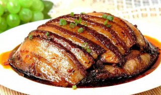 梅干菜烧扣肉的做法 梅干菜烧扣肉的做法窍门