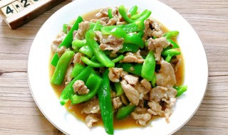 炒肉片图片（莲藕炒肉片图片）