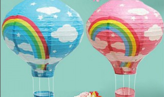 气球灯笼的做法（气球灯笼的做法图解）