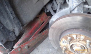马自达6换后轮支撑哪里 马自达6前轮轴承更换