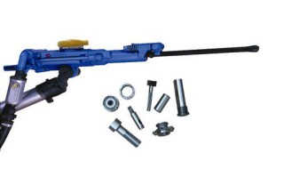 气腿式凿岩机哪几部分组成 气腿式凿岩机结构图