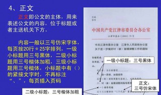 文稿的格式 文稿的格式是怎样的