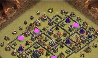 部落冲突狐狸九本阵型 部落冲突新版九本阵型