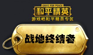 和平精英战地终结者是什么意思 战地之王和平精英什么意思