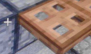 我的世界活板门上怎么放东西 我的世界怎么用活板门往下