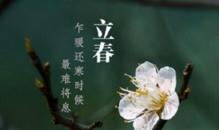 2021立春时间是什么时候（2021立春时间是什么时候开始）