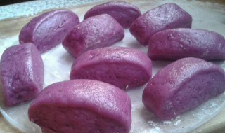 紫薯小馒头的做法 紫薯小馒头的做法大全