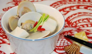蛤蜊豆腐的做法 蛤蜊豆腐的做法视频