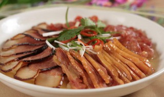 腊味合蒸做法 盛世芳华腊味合蒸做法