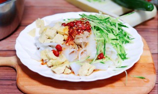 爽口凉皮做法 爽口凉皮做法视频