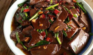 羊血做法简单又好吃 羊血做法简单又好吃视频