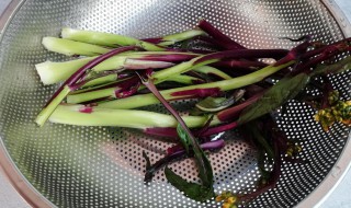 红菜苔怎么烧好吃又简单(红菜苔怎么烧好吃又简单的做法)