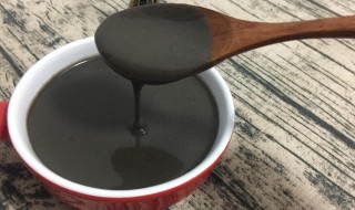 红糖黑芝麻糊怎么弄 红糖黑芝麻糊怎么弄才好吃